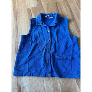 WEK vintage blue vest